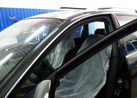 фото авто до замены стекла