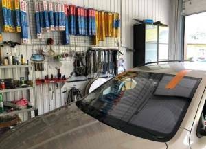 фото замена стекла шкода