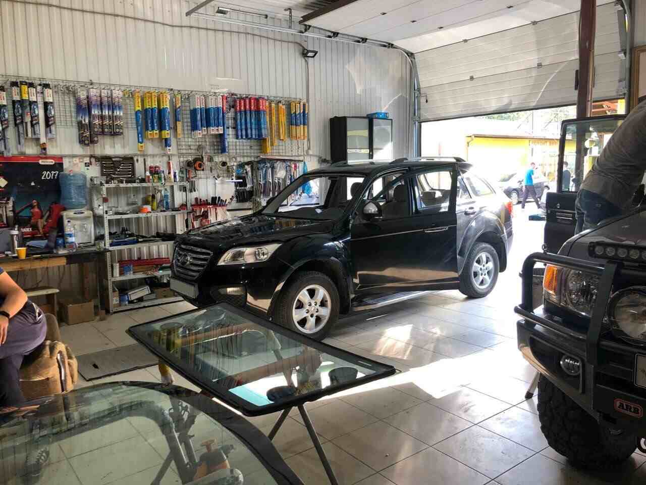 фото замена стекла в краснодаре