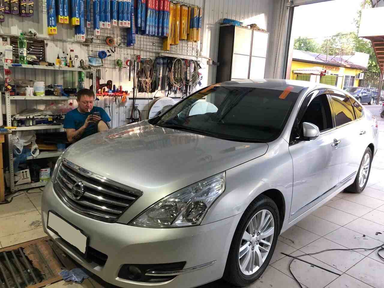 фото авто после замены лобового стекла в Краснодаре